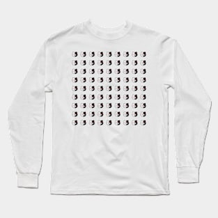 Monokuma Faces v2 Long Sleeve T-Shirt